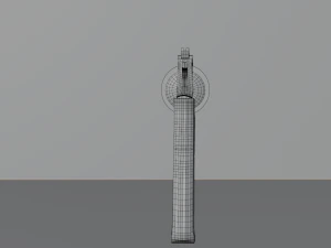 Revolver Taurus 3D Model