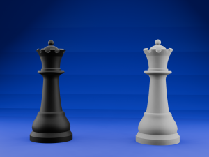 Queen - Chess 3D Model
