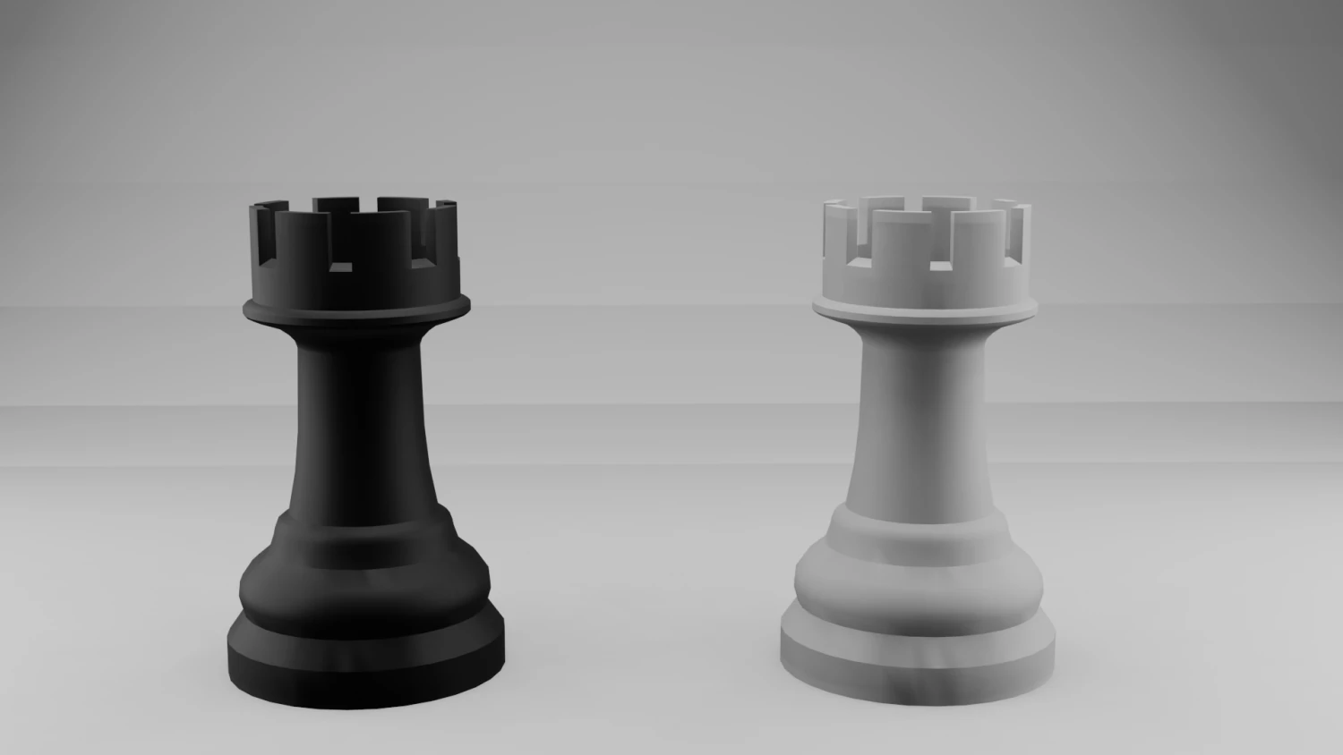 Rook - chess 3D Model .c4d .max .obj .3ds .fbx .stl .blend