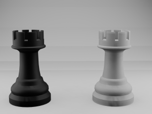 Rook - chess 3D Model