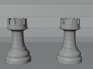 Rook - chess Modèle 3D