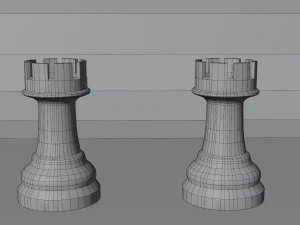 Rook - chess 3D Model