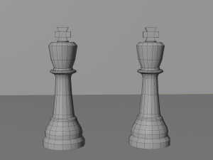 King - chess 3D 模型