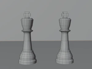 King - chess 3D Model