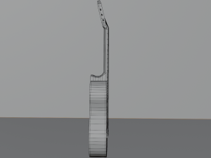 Acoustic guitar - musica 3D मॉडल