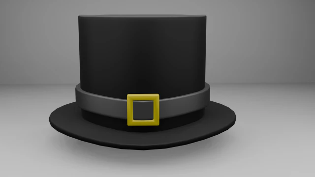 Chap&eacute;u Velho Modelo 3D .c4d .max .obj .3ds .fbx .stl .blend 