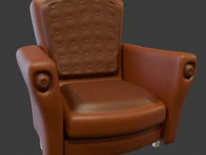 Poltrona Modello 3D