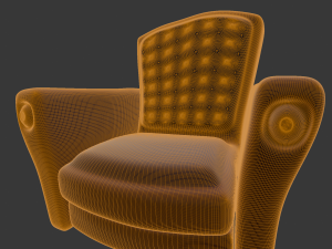 Armchair Modello 3D