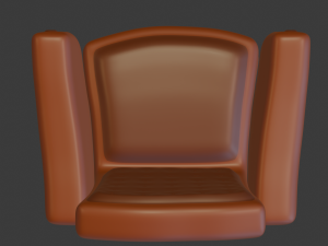 Armchair Modello 3D
