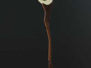 Wizards staff 3D Model