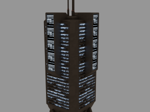 Cyber Tower Modelo 3D