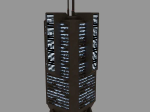 Torre cibernetica Modello 3D