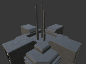 Cyber Tower 3D Model
