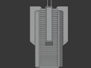 Torre cibernetica Modello 3D