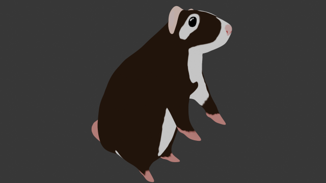Rat 3D 模型 .c4d .max .obj .3ds .fbx .stl .blend 