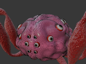 Brain monsten Modèle 3D