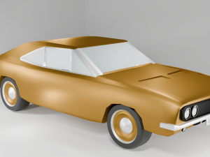Dodge Charger 1969 3D Model