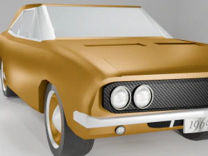 Dodge Charger 1969 3D Model