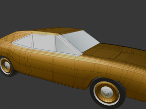 Dodge Charger 1969 3D Модель