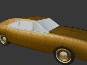 Dodge Charger 1969 3D Model