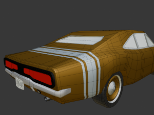Dodge Charger 1969 3D Модель