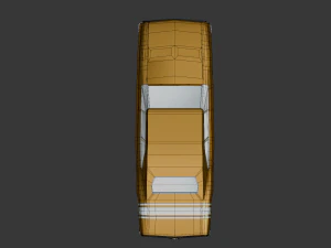 Dodge Charger 1969 3D Model