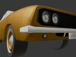Dodge Charger 1969 3D Model