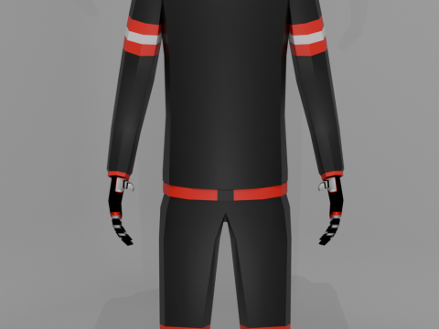Cyber policeman 3D Модель