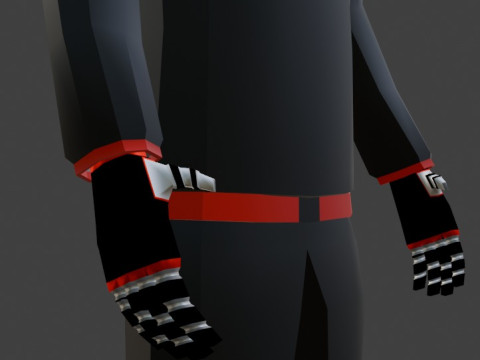 Cyber policeman 3D मॉडल