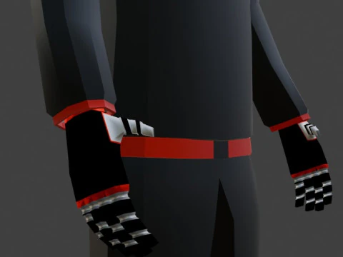 Cyber-politieagent 3D Model