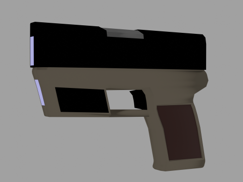 Cyber blaster from game Rampage Modelo 3D