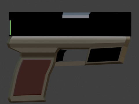 Cyber blaster from game Rampage 3D 模型