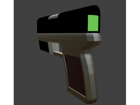 Cyber blaster from game Rampage 3D 模型