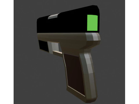 Cyber blaster from game Rampage 3D Model