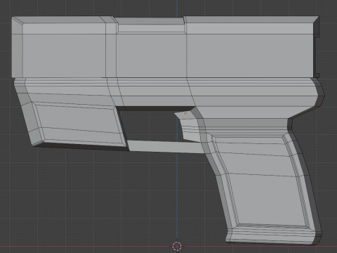 Cyber blaster from game Rampage 3D 模型