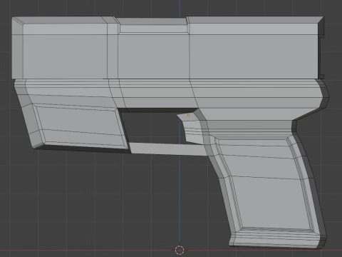 Cyber blaster from game Rampage 3D Model