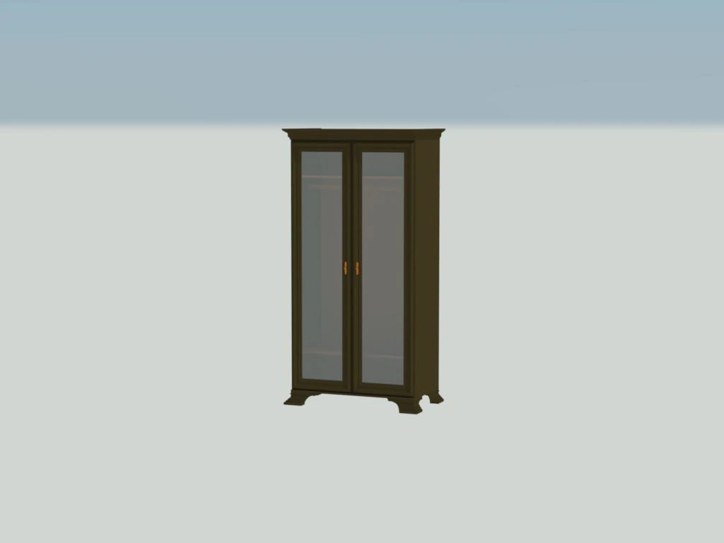 Wardrobe for outerwear 3D Model .c4d .max .obj .3ds .fbx .stl .blend 