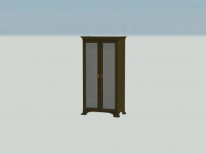 Kledingkast voor bovenkleding 3D Model