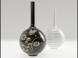 Decorative modern vases 3D Model
