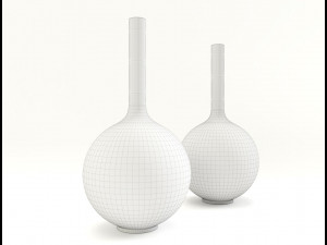 Decorative modern vases 3D Модель