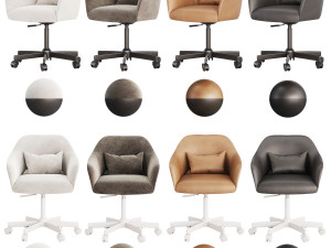 Tossberg Malskar Swivel Chair Model 3D