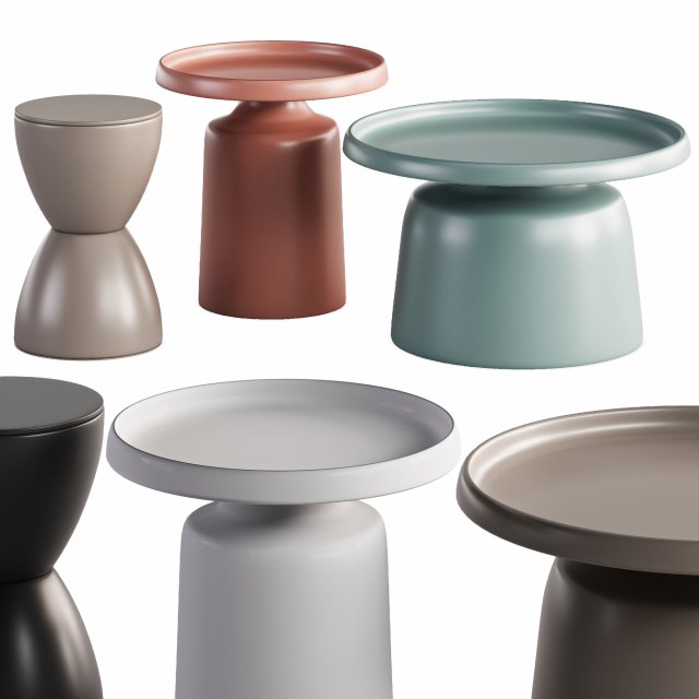 Newman Tony Table 3D 모델 .c4d .max .obj .3ds .fbx .stl .blend 