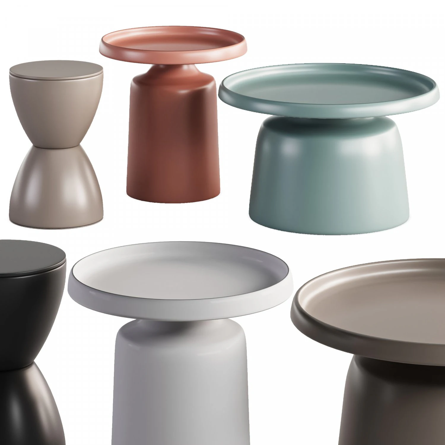 Newman Tony Table 3D Model .c4d .max .obj .3ds .fbx .stl .blend 