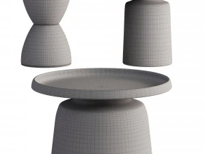 Newman Tony Table 3D Model
