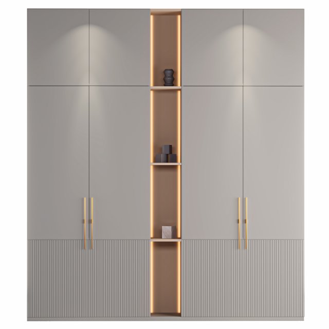 Wardrobe Modello 3D .c4d .max .obj .3ds .fbx .stl .blend
