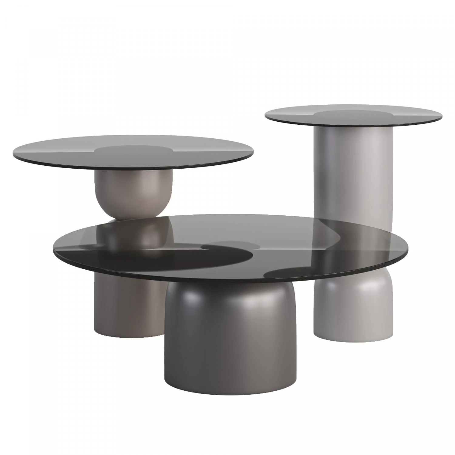 Moma Coffee Tables Ana Roque Interiors 3D Model .c4d .max .obj .3ds .fbx .stl .blend 
