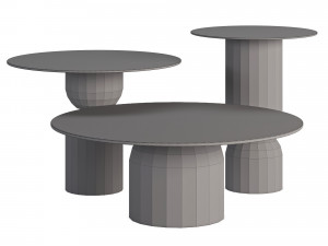 Moma Coffee Tables Ana Roque Interiors 3D 모델