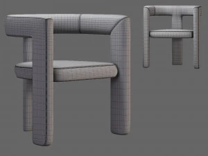 Triah Chair 3D Model