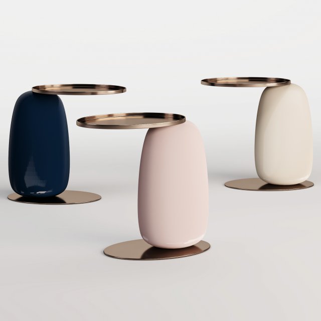 Eos side table by Ini Archbong 3D Model .c4d .max .obj .3ds .fbx .stl .blend 