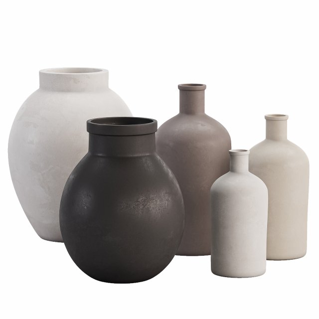 Vases 3D 모델 .c4d .max .obj .3ds .fbx .stl .blend 